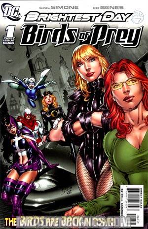 Birds Of Prey Vol 2 #1 3rd Ptg (Brightest Day Tie-In)