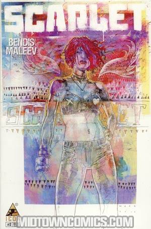 Scarlet #2 Cover C Incentive David Mack Variant Cover