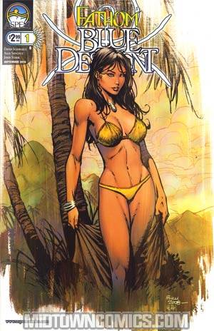 Fathom Blue Descent #1 Cover B David Finch