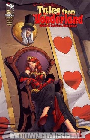 Tales From Wonderland Mad Hatter vs Queen Of Hearts Cover A Steven Cummings