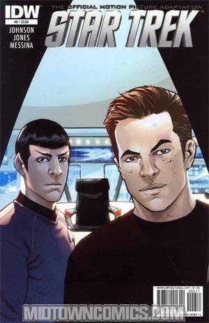 Star Trek Movie Adaptation #6 Regular David Messina Cover