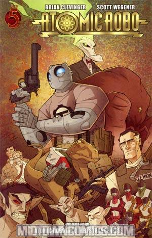 Atomic Robo Vol 4 Atomic Robo And Other Strangeness TP