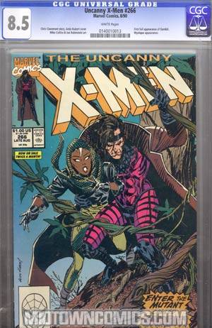 Uncanny X-Men #266 Cover B CGC 8.5