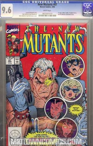 New Mutants #87 Cover C CGC 9.6