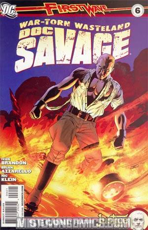 Doc Savage Vol 4 #6 Incentive John Cassaday Variant Cover