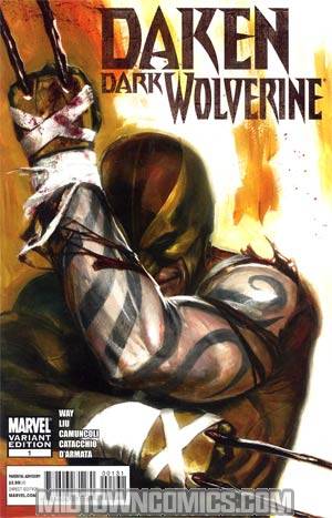 Daken Dark Wolverine #1 Cover B Incentive Gabriele Dell Otto Variant Cover (Wolverine Goes To Hell Tie-In)