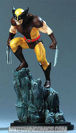 WOLVERINE Sculpture 8 X-Men Sentinel Series LE Statue