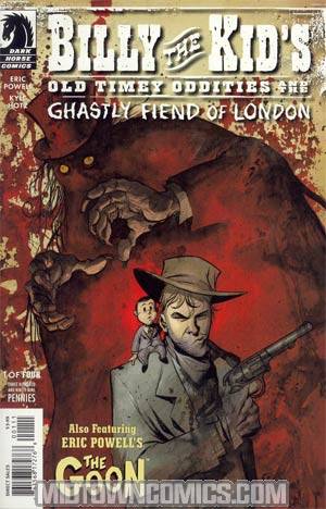Billy The Kids Old Timey Oddities And The Ghastly Fiend Of London #1 Regular Eric Powell Cover