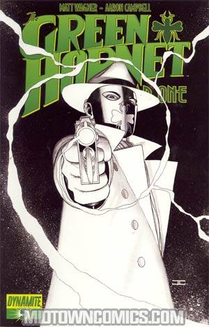 Green Hornet Year One #5 Cover C Incentive John Cassaday Black & White & Green Cover
