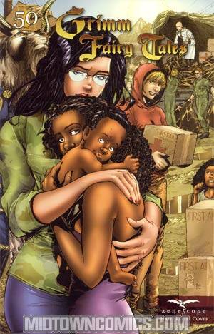Grimm Fairy Tales #50 Cover G Limited Haiti Relief Cover