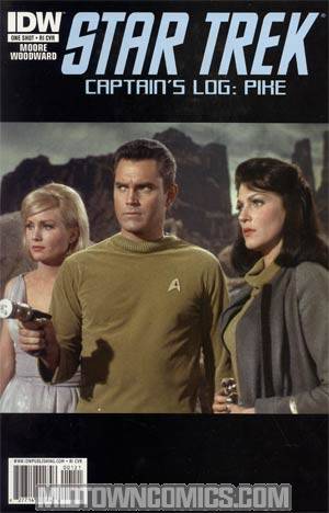 Star Trek Captains Log Pike #1 Incentive Photo Variant Cover