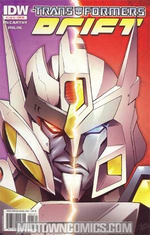 Transformers Drift #1 Incentive Guido Guidi Variant Cover