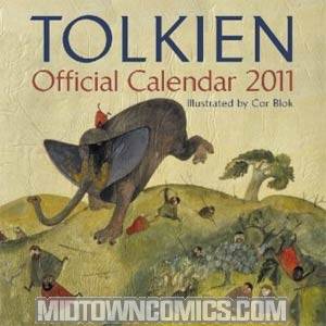 Tolkien 2011 12x14 Inch Wall Calendar