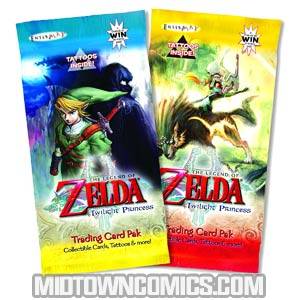 Legend Of Zelda Twilight Princess Trading Cards Fun Pak