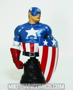 Captain America World War II Mini Bust By Bowen