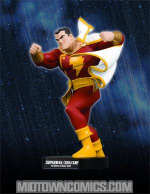 Superman SHAZAM Return Of Black Adam DVD SHAZAM Maquette