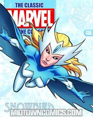 Classic Marvel Figurine Collection Magazine #136 Snowbird
