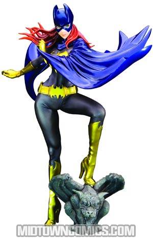 DC Batgirl Bishoujo Statue Gray & Blue Costume Version