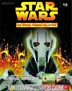 Star Wars Official Figurine Collection Magazine #15 General Grievous