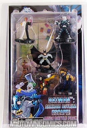 DC HeroClix Classics Batman Arkham Asylum Escape Mega Battle Pack