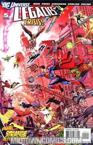 DC Universe Legacies #5 Cover A Regular George Perez Cover
