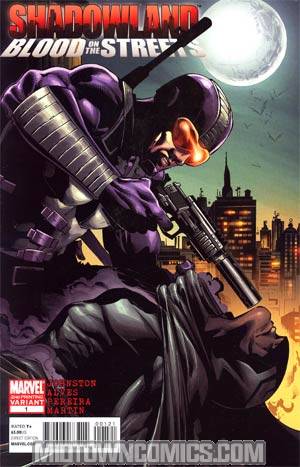 Shadowland Blood On The Streets #1 Cover B 2nd Ptg Wellinton Alves