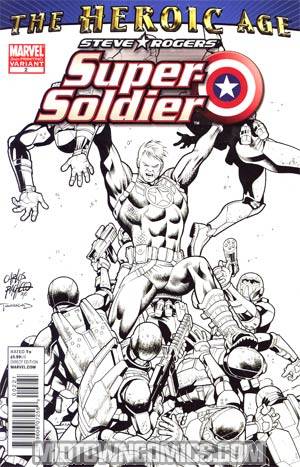 Steve Rogers Super-Soldier #2 2nd Ptg Dale Eaglesham Variant Cover