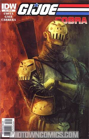 GI Joe Cobra II #8 Incentive Ben Templesmith Variant Cover