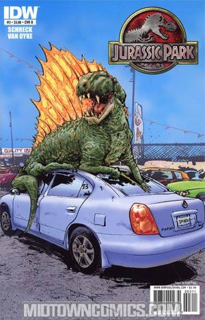 Jurassic Park Redemption #3 Regular Cover B