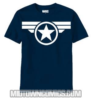 Captain America Symbol Good ol Steve Midtown Exclusive T-Shirt Large