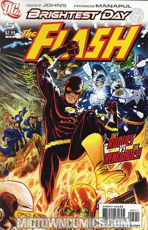 Flash Vol 3 #5 Cover A Regular Francis Manapul Cover (Brightest Day Tie-In)