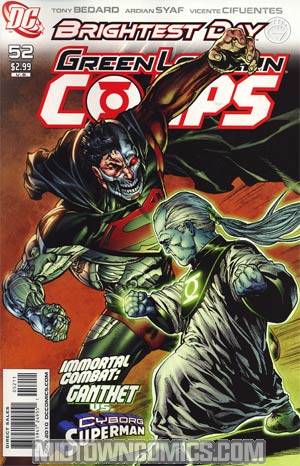 Green Lantern Corps Vol 2 #52 Cover A Regular Ardian Syaf Cover (Brightest Day Tie-In)