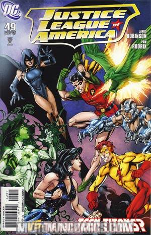 Justice League Of America Vol 2 #49 Regular Mark Bagley Cover (Brightest Day Tie-In)