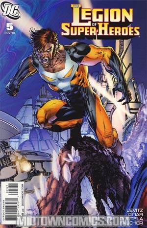 Legion Of Super-Heroes Vol 6 #5 Incentive Jim Lee Variant Cover