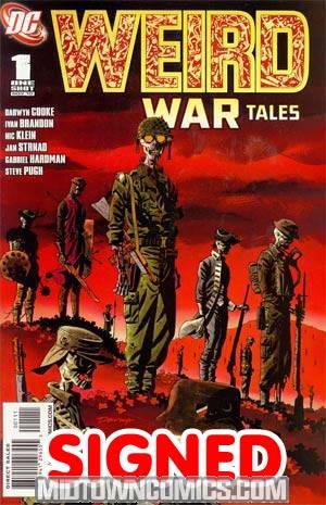 Weird War Tales One Shot Signed By Ivan Brandon