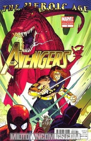 Avengers Vol 4 #3 Cover C 2nd Ptg John Romita Jr Variant Cover