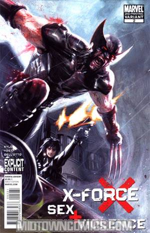 X-Force Sex And Violence #2 Cover B 2nd Ptg Gabriele Dell Otto Variant Cover