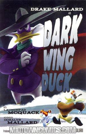 Darkwing Duck Vol 2 #4 The Duck Knight Returns Incentive Amy Mebberson Variant Cover