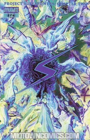 Project Superpowers Chapter 2 #12 Cover D Incentive Alex Ross Negative Art Cover