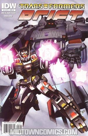 Transformers Drift #2 Incentive Guido Guidi Variant Cover