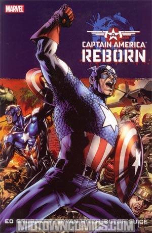 Captain America Reborn TP Book Market Bryan Hitch Cover