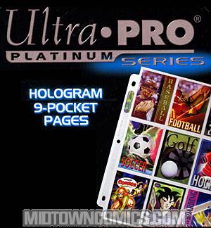 Ultra Pro 9-Pocket Trading Card Sleeves 100-Pack