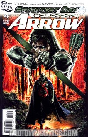 Green Arrow Vol 5 #4 Regular Mauro Cascioli Cover (Brightest Day Tie-In)