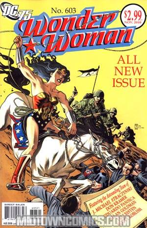 Wonder Woman Vol 3 #603 Cover B Incentive DC 75th Anniversary By JH Williams III Variant Cover