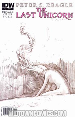 Last Unicorn #4 Incentive Renae De Liz Sketch Cover