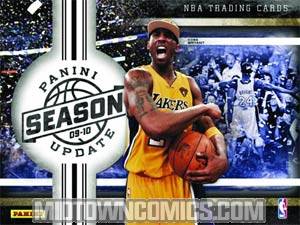 Panini 2009-2010 NBA Season Update Trading Cards Box
