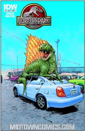 Jurassic Park Redemption #3 Incentive Paul Pope Print