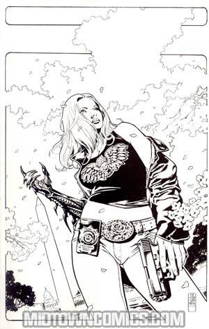 Witchblade #136 Cover C Washington DC Comicon JG Jones Sketch Variant Cover