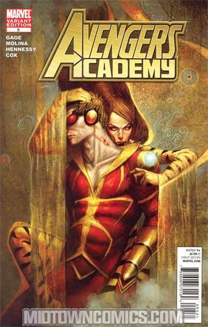 Avengers Academy #5 Cover B Incentive JS Rossbach Vampire Variant Cover