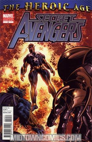 Secret Avengers #4 2nd Ptg Mike Deodato Jr Variant Cover